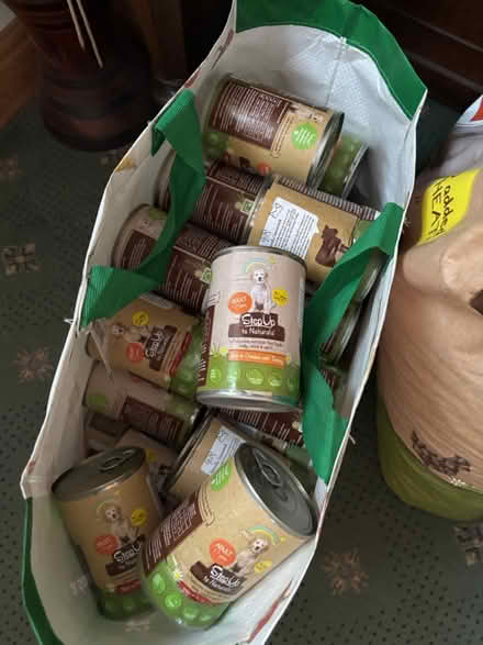 Photo of free Dog food tinned & bag raised feeder (Clayton BD14) #1