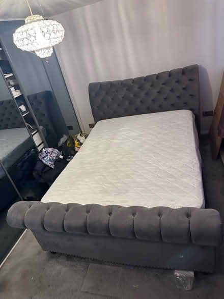 Photo of free Very large King size Sleigh Bed (Hoddesdon) #1