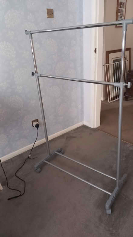 Photo of free Argos clothes rail (Cookley, Kidderminster DY11) #1