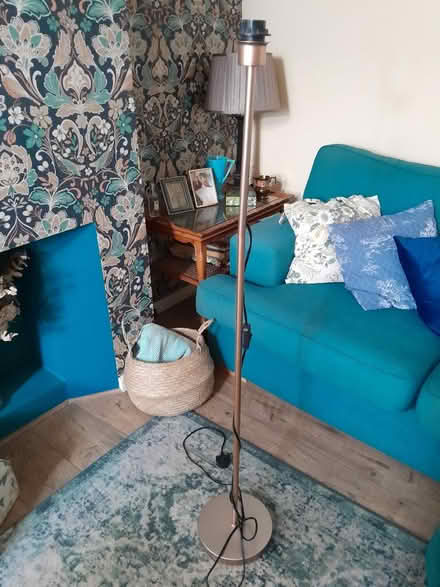 Photo of free Copper, metal standard lamp (Earley RG6) #1