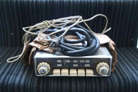 Photo of free Vintage car radio (Anglel near Chapel Market N1) #1