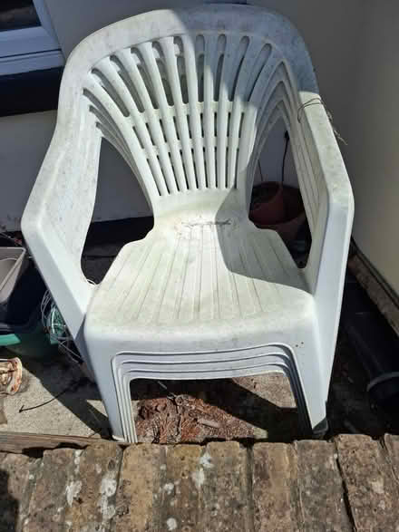 Photo of free Garden chairs (West Molesey) #2