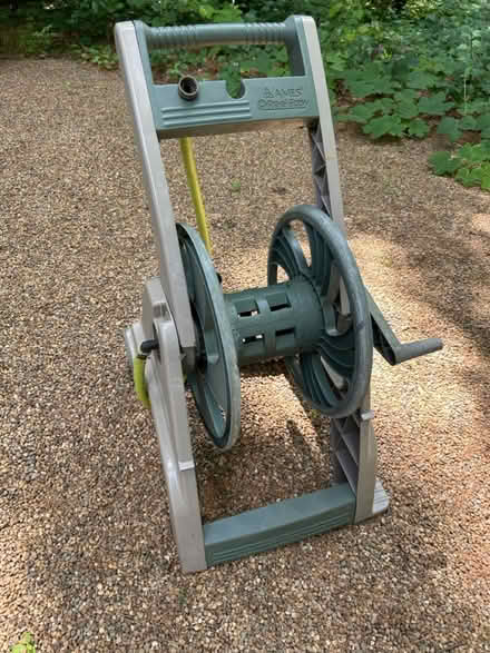Photo of free Hose Reel Cart with wheels (Pepperell, west side.) #1