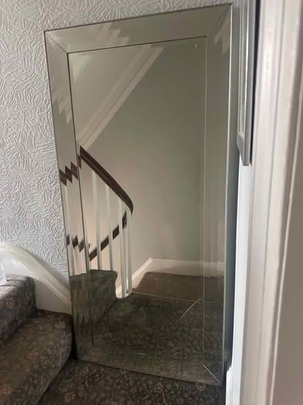 Photo of free large freestanding mirror, cracked (Altrincham WA14) #1