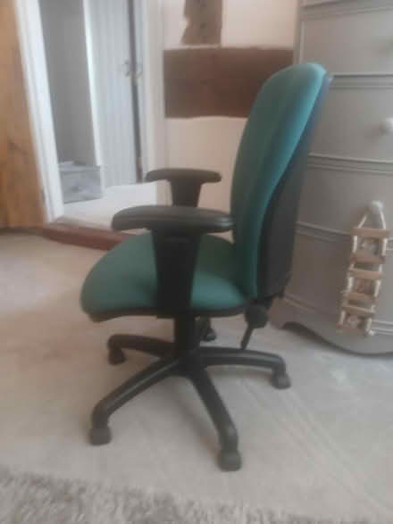 Photo of free Blue office chair (Haslington CW1) #4
