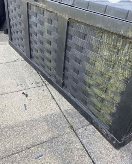 Photo of free Large Keter garden storage box (Worcester park) #3
