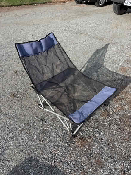 Photo of free Low folding chair (Gilroy Northwest - Rural) #1