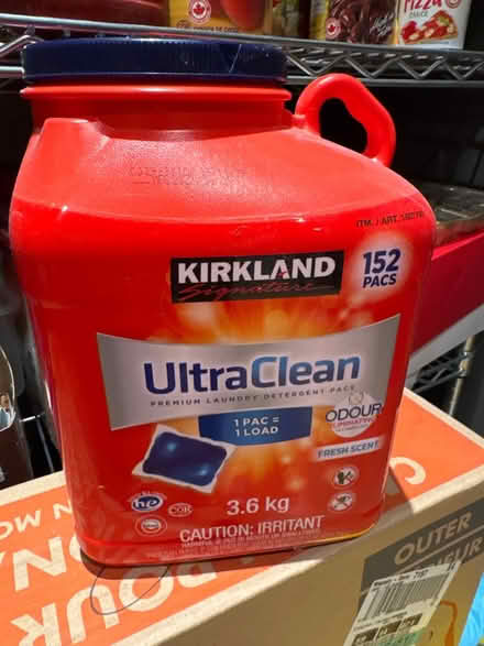 Photo of free Half full Kirkland Laundry pods (Sheridanhomelands, Mississauga) #1