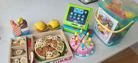 Photo of free Selection of wooden/kitchen toys (Moortown LS17) #1