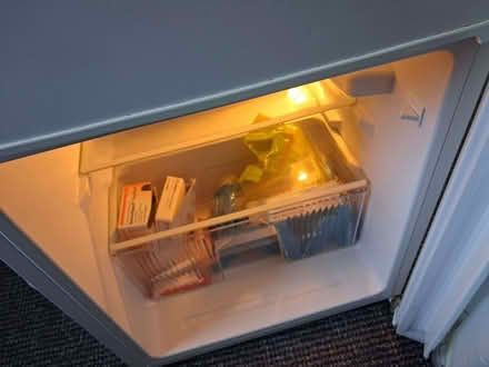 Photo of free Fridge with freezer compartment (Hala LA1) #4