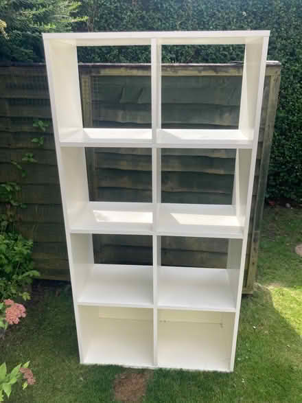 Photo of free White Ikea shelving unit (Broomhill G11) #1