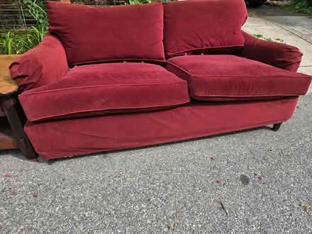 Photo of free Bed, loveseat & coffee table (Takoma Park, MD) #2