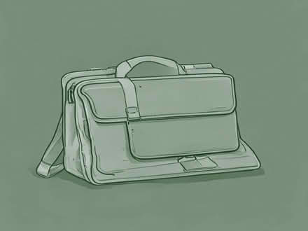 Photo of Laptop Bag - Old style with lots of sections and padding (Greystones S11) #1