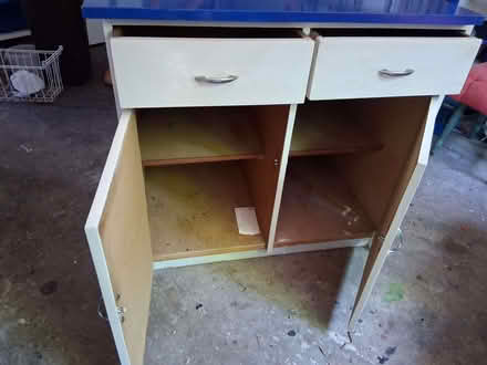 Photo of free Old kitchen unit - suitable for garage (Chesterfield S40) #1