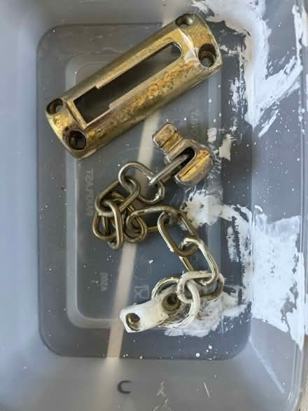 Photo of free Door lock chain (Surbiton KT5) #1