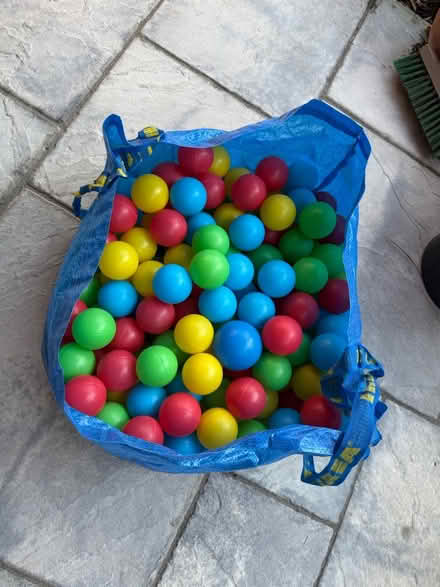Photo of free IKEA bag of ball pit balls (Winchester SO22) #1