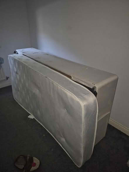 Photo of free Divan double and single size bed with mattress (Park Gate SO31) #1