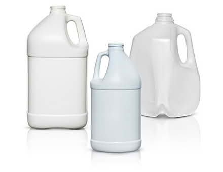 Photo of Empty milk / vinegar jugs (Scarborough Centre) #1