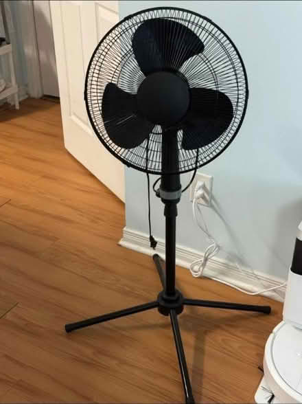 Photo of Black standing fan (725 Danforth Road) #1