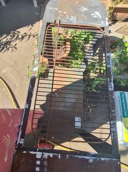 Photo of free Old barbecue cart, no wheels (Hackney E8) #1