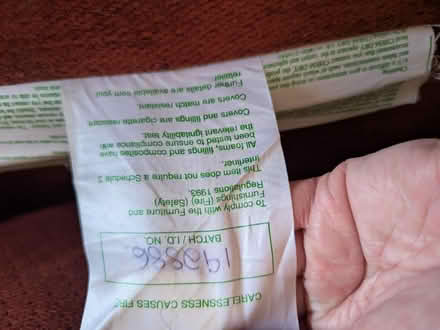 Photo of free Two seater Sofa. (Galgate LA2) #3