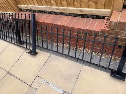 Photo of free Black gloss iron railing (Stourbridge) #4