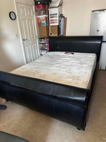 Photo of free King Size Bed and Mattress (Bradford BD6) #1