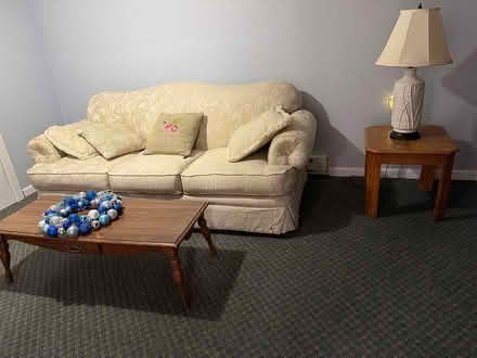Photo of free Sofa and table (Uxbridge Mas) #1