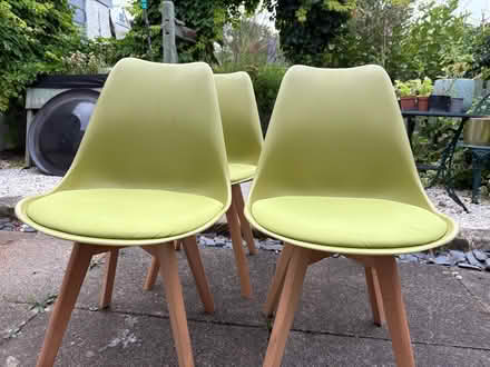 Photo of free Green chairs (Mackworth Estate DE22) #2