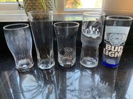 Photo of free Beer Glasses (Sandhurst GU47) #1