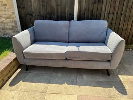 Photo of free Grey sofa (Orpington BR6) #3