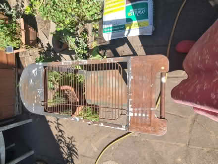 Photo of free Old barbecue cart, no wheels (Hackney E8) #3