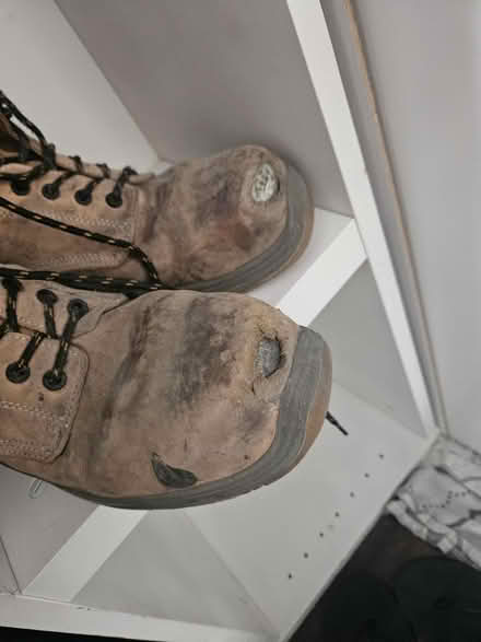 Photo of free Used size 8 steel toe caps (Kingswood BS15) #1