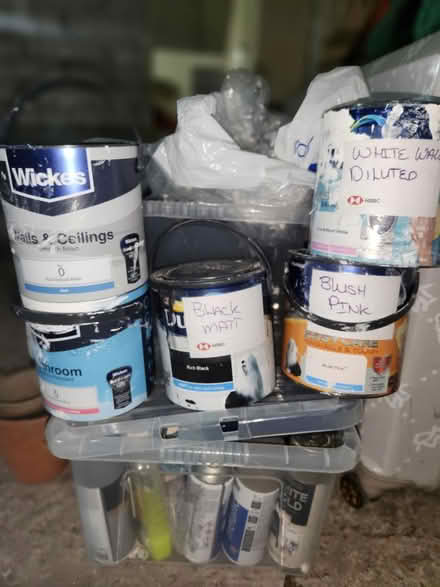Photo of free Multi Coloured Paint Pots (PR9 0EA) #1