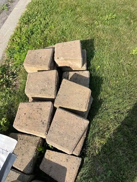Photo of free Keystone Garden Stones (Findlay Creek) #2