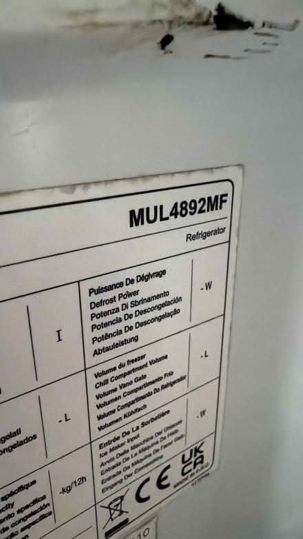 Photo of Fridgemaster glass shelf 400x305mm (Ipswich IP2) #2