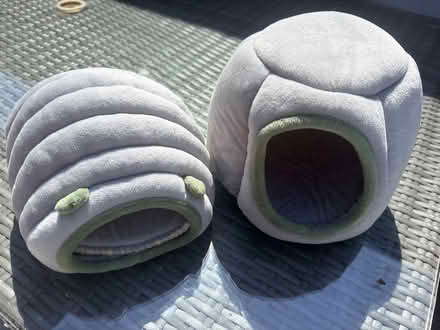 Photo of free Small pet fleece hideaway beds (M34 Audenshaw) #1