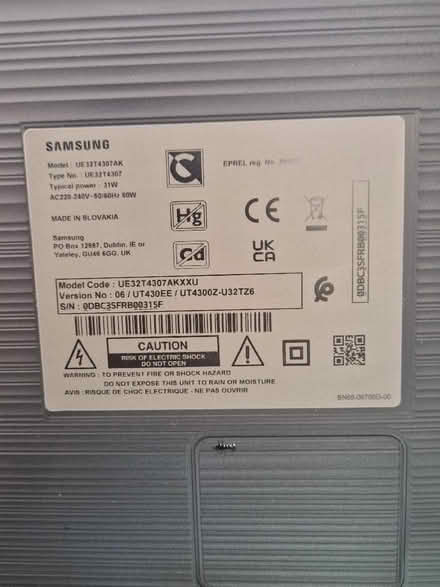 Photo of free Samsung smart TV 31" (March PE15) #3