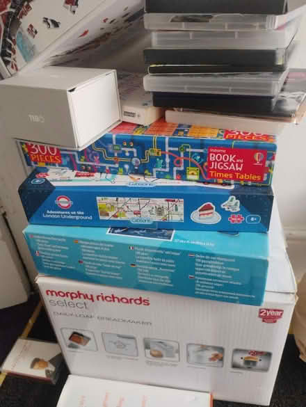 Photo of free Puzzles breadmaker dvds tapes (TN34 blacklands) #1