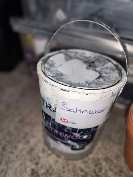 Photo of free White Satinwood Paint 1/3 Tin (PR9 0EA) #1
