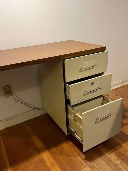 Photo of free metal credenza desk (Loveland) #2