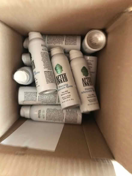 Photo of free Afterinked piercing spray (Burnham SL1) #3