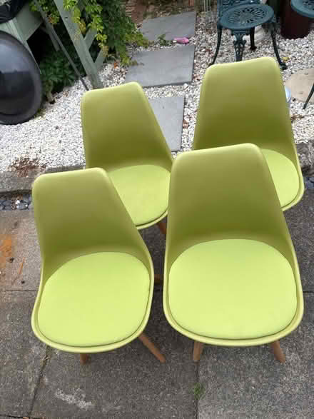 Photo of free Green chairs (Mackworth Estate DE22) #4