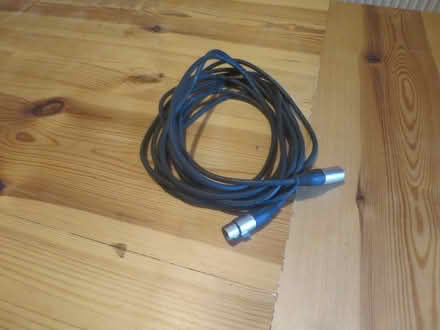 Photo of free Microphone stand and cable (Springbourne BH1) #2