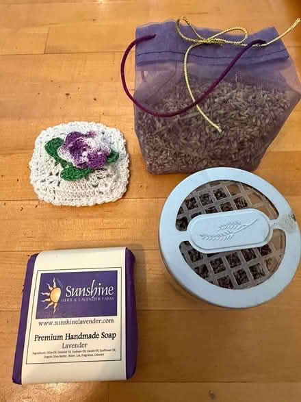 Photo of free More lavender items (lot #1) (San Carlos-El Camino near Hull) #1