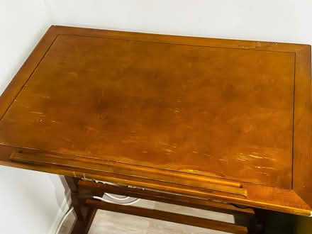 Photo of free Drafting table, solid wood (Sherman Oaks) #2