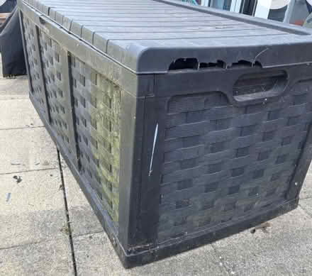 Photo of free Large Keter garden storage box (Worcester park) #1