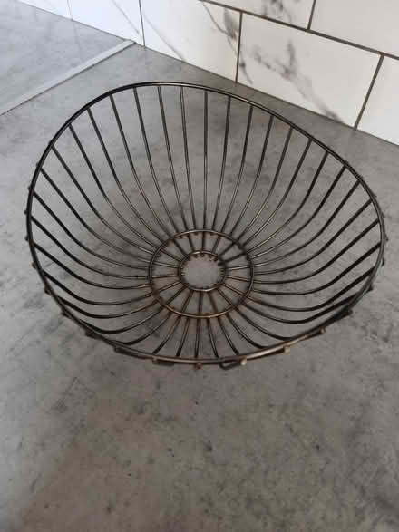 Photo of free Metal fruit bowl (Greengates BD10) #1