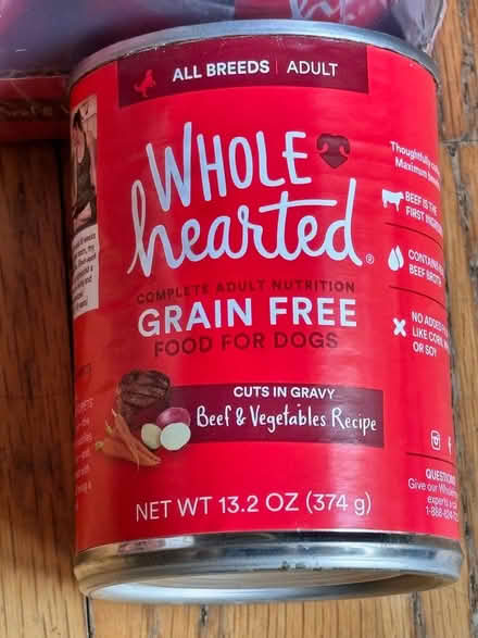 Photo of free Wholehearted Dog Food - 19 cans (Arlington) #2