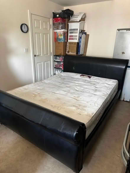 Photo of free Double Bed &Mattress (Bradford BD6) #4